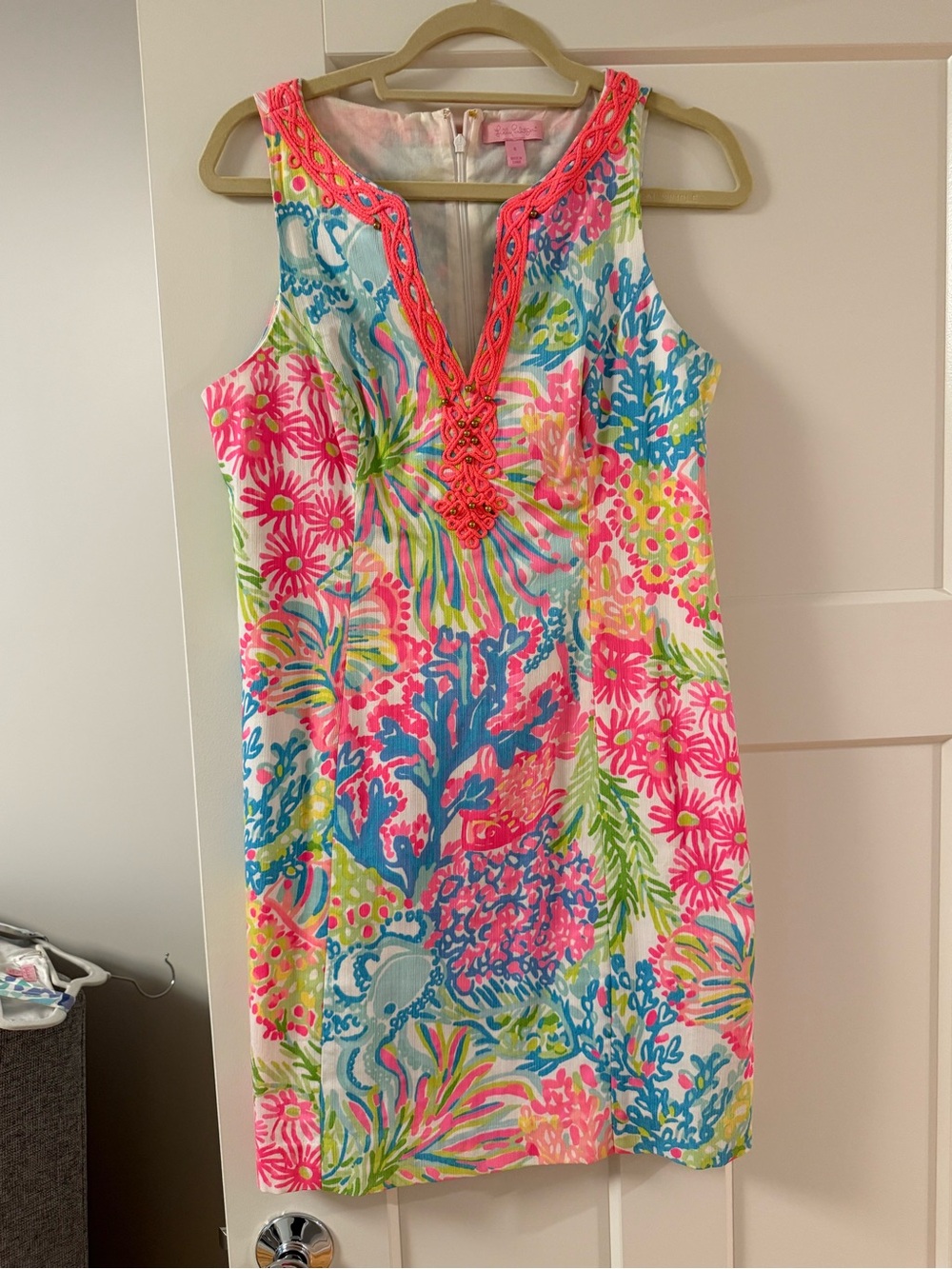 Lilly Pulitzer Multicolor Tropical Sleeveless Dress